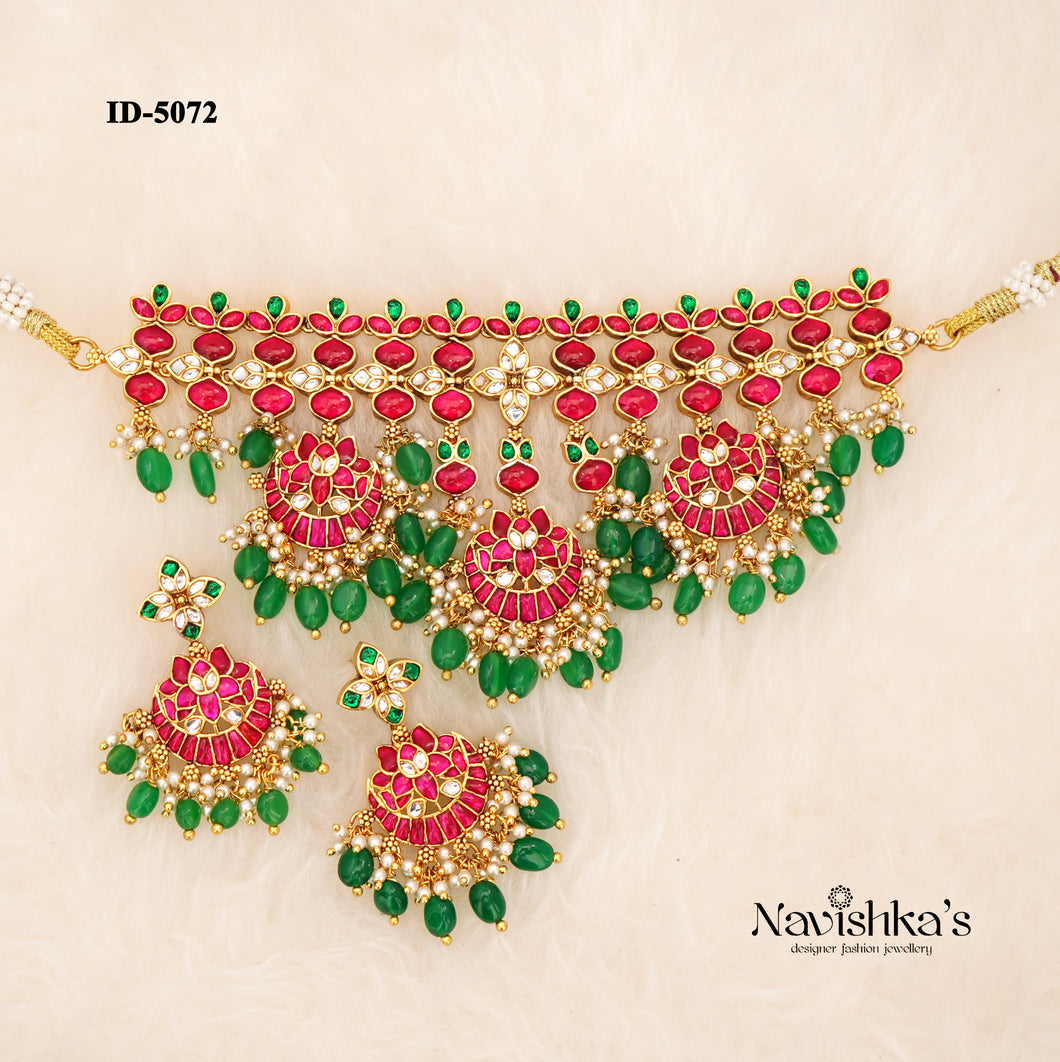 Jadau Choker Set