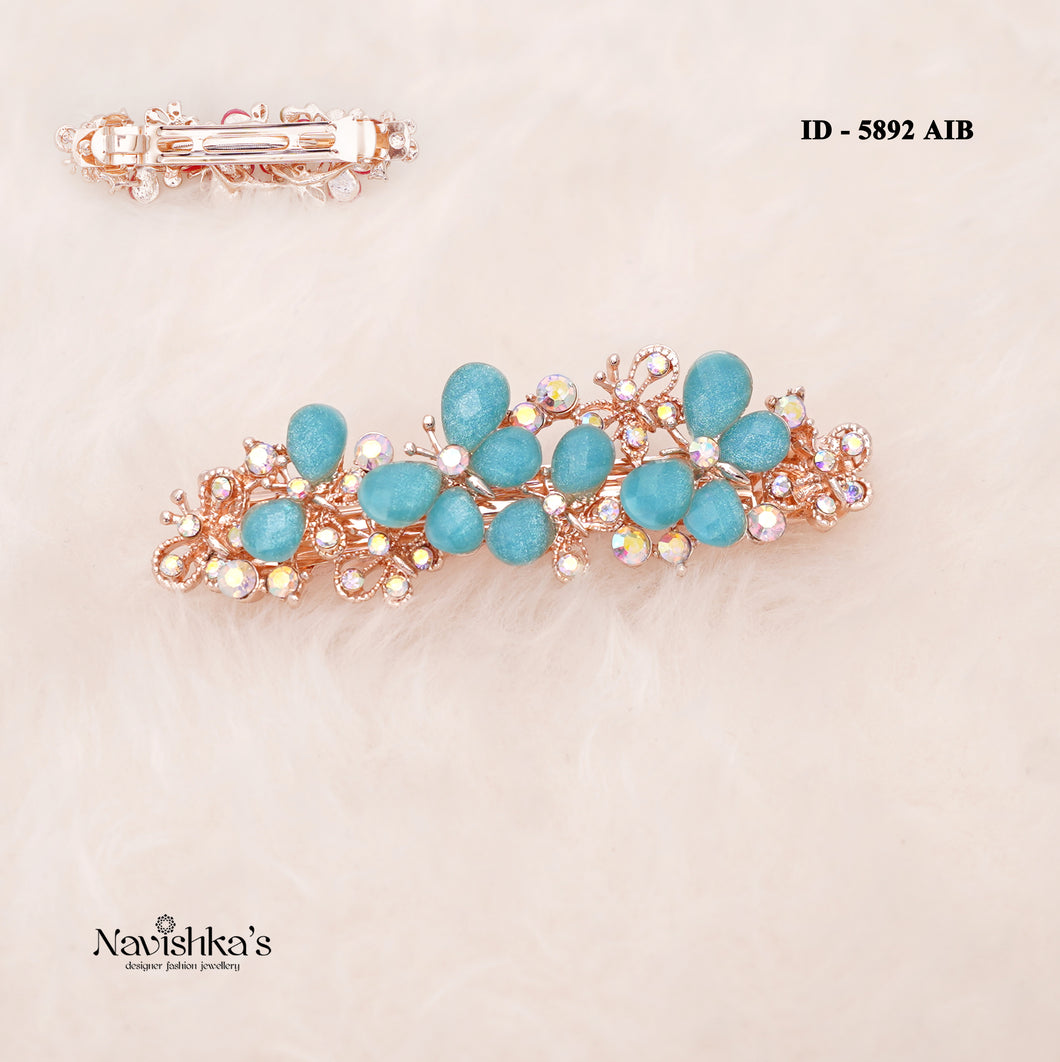 Zircon Hair Brooch