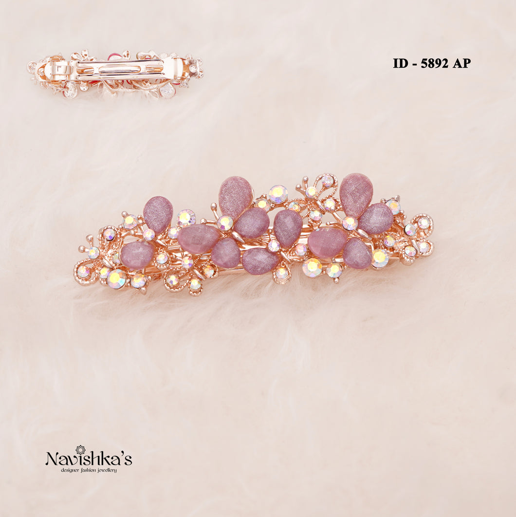 Zircon Hair Brooch