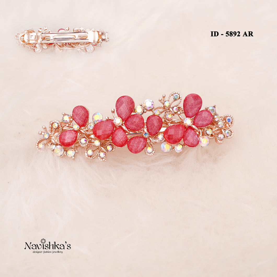 Zircon Hair Brooch