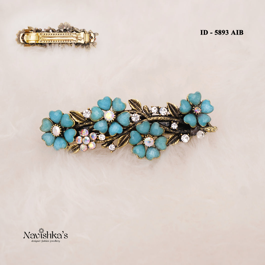 Zircon Hair Brooch