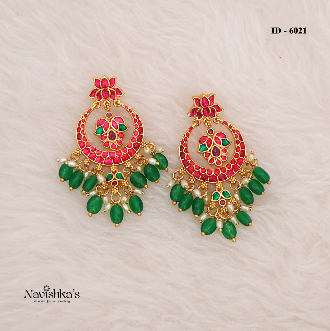 Jadau Earrings